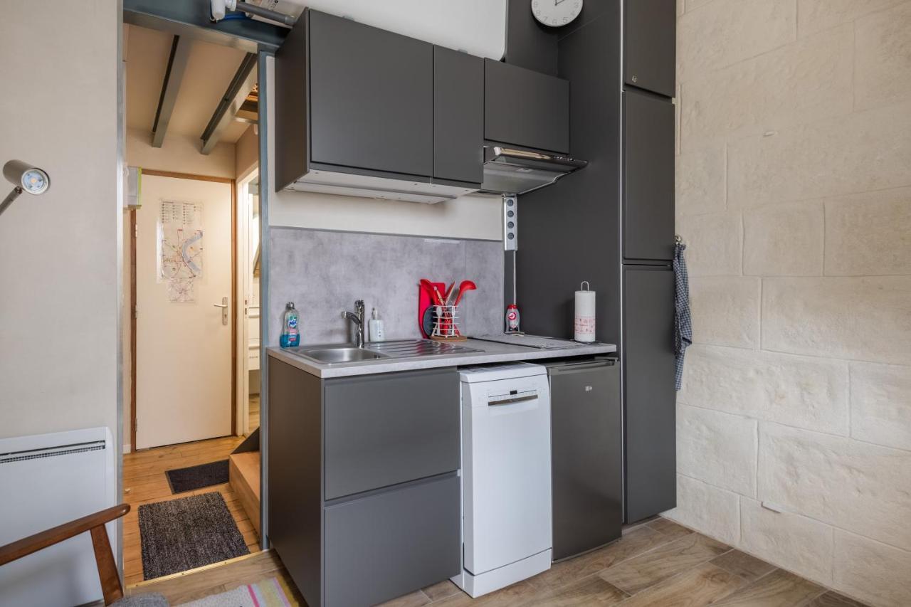 Studio En Duplex-Aircon-Terrasse-Parking-Calme Bordeaux Exterior photo